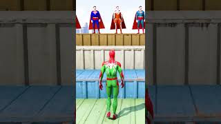 GTA 5 Epic Water Ragdolls | Spider-Man Jumps / Fails ep.115 #shorts