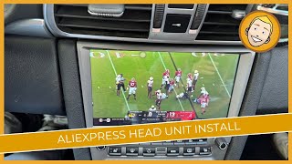 Porsche 911 Radio Upgrade with the Aliexpress Head Unit (Full Install DIY)