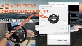 What Can You Do With Logitech Momo in 2022 | 900 Degree Mod | Real BMW E60 Wheel with Active Buttons