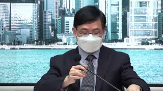 20220821 Hong Kong Government Briefing on COVID-19 Infection Cases (English SI)