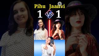 Pihuuz Vs Jaanvi Patel❓🤯Who Is Winner... #shorts #shortsfeed #viral #trending #facts #jaanvipatel