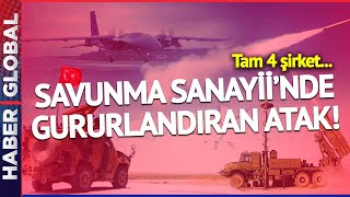BUNUN ADI GURUR: Savunma Sanayii'nde Büyük Atılım! Tam 4 Türk Şirketi...