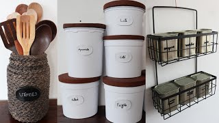 20 ideias para decorar a cozinha com reciclagem e artesanato