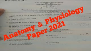 Anatomy \u0026 Physiology Paper 2021 #shorts