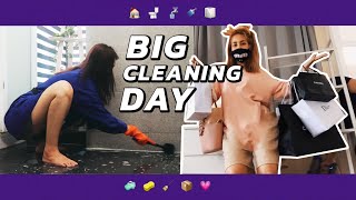 Big Cleaning Day ขนของ ทำความสะอาด ห้องน้ำห้องนอนช่วงโควิด l Bew Varaporn