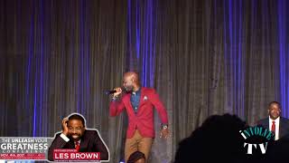 Video 3  Rondell Positive performing Overcomer at the Unleash Your Greatness Conference pds