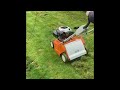 Scarifying the Lawn with the RL 540 from Stihl