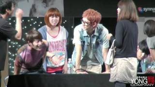 [FANCAM] BEAST 비스트 Doojoon  @ Yongsan Fansigning Event 110603 #1