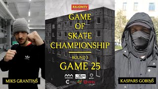 GOSC3: MIKS GRANTIŅŠ VS KASPARS GOBIŅŠ - GAME 25 ROUND 3 | RAJONTV