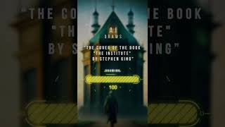 AI draws The cover of the book The Institute by Stephen King