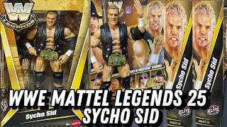 Sycho Sid Vicious WWE Mattel Legends 25 wrestling Figure toy Review