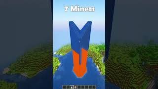 Minecraft Tower On the Lake #shorts #minecraft  #games