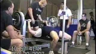 Jim Patterson 425 raw bench @198