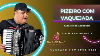 Pizeiro com Vaquejada - Playback e VS Multipista - Tarcísio do Acorden