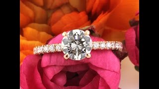 Mark Broumand - 1.48ct Round Brilliant Cut Diamond Engagement Ring