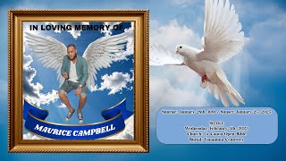 Maurice Campbell Funeral Service