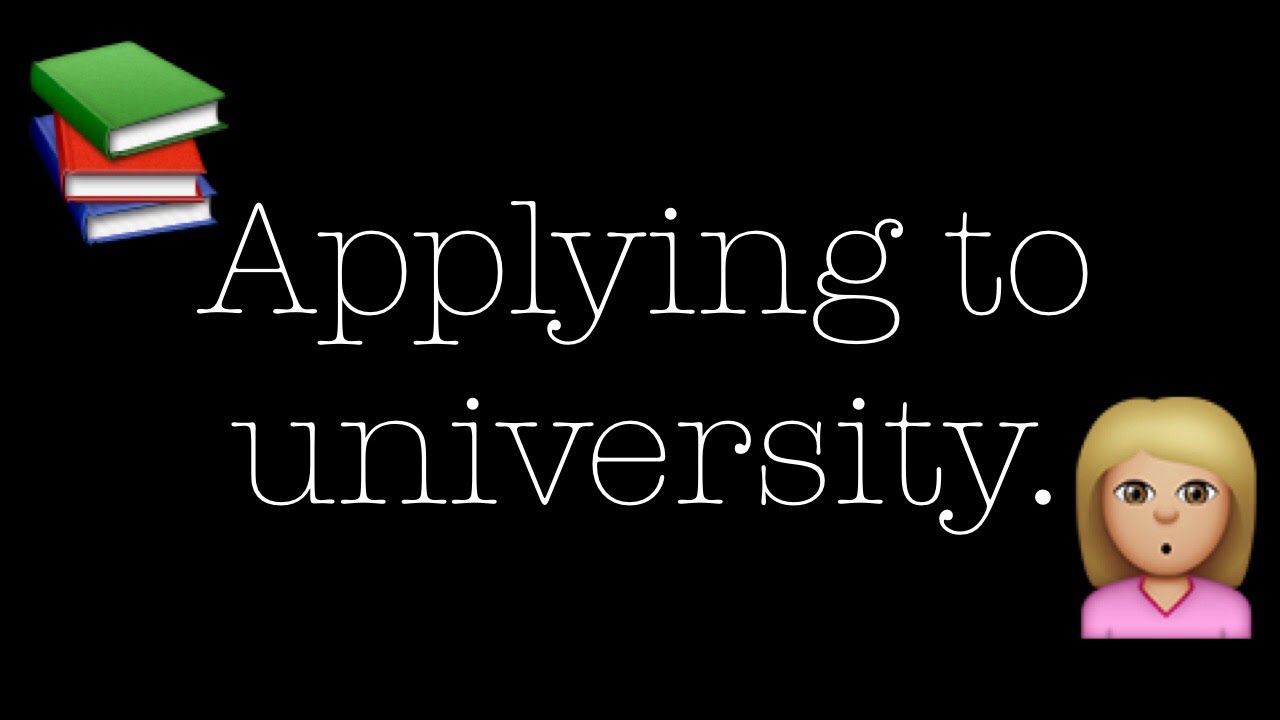 Ucas Applying For University Youtube