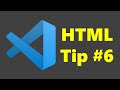 Visual Studio Code - Generate multiple tags - HTML Hack #6