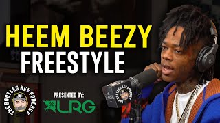 Heem Beezy Deep Freestyle on The Bootleg Kev Podcast