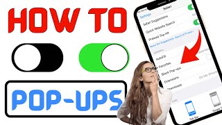 How To Turn On/Off Pop-Ups On Safari in iPhone (iOS 17) | 2023