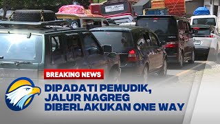 BREAKING NEWS - Jalur Nagreg Dipadati Pemudik Arah Tasikmalaya, Garut dan Jawa Tengah