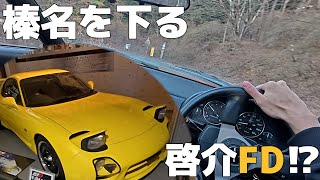 【実質秋名】まさに頭文字D！のんびり榛名を下るととんでもない車もいた！