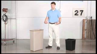 Safco Rectangular Waste Receptacles