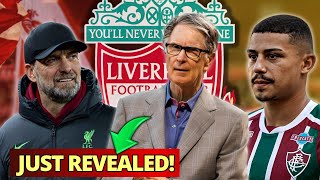 LAST MINUTE BOMBSHELL! NO ONE SAW THIS COMING | LIVERPOOL FC LATEST NEWS