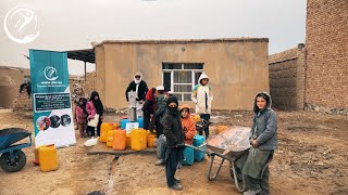 افتتاح چاه آب آشامیدنی برای نیازمندان گام کوچک در خدمت به جامعه.Drilling a water well