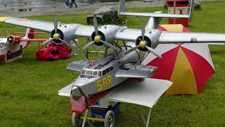 Dornier Do-24 ATT 1937 RC Scale Model Seaplane Heidsee 2020 Switzerland