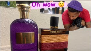 Violet Sapphire and Pure Addiction (First Impression) (fragrance world) (Frank Olivier)