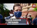 Rahul Gandhi Detained Along With Other Congress MPs Detained For Staging Dharna Outside Parliament