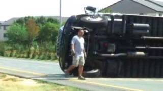 Overturned truck snarled Del. 1 traffic [Delaware Online News Video]