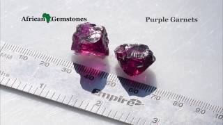 Purple Rhodolite Garnet Rough