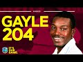 👏 Test Match Double Hundred | Chris Gayle Hits Stunning 204 | West Indies Cricket