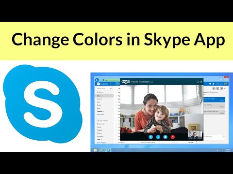 ¿Cómo cambiar los colores en la aplicación de Skype?