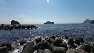 伊豆のビーチを巡る　落居海岸　Touring the beaches of Izu 　Ochii Kaigan