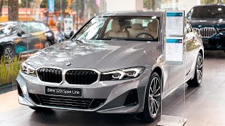 002: BMW 320i Sportline 2023 | Màu Xám Skyscraper | Nội thất Kem