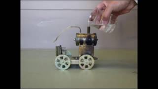 Oscillating steam engine 首振りエンジン