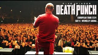 No Nerves at all 😎 Sold out Wembley Arena - Five Finger Death Punch - European T