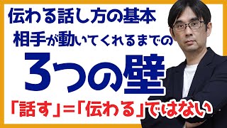 【30日で話し方15】相手が動いてくれるまでの３つの壁 伝わる話し方の基本 045