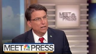 Pat McCrory: Government Shouldn't Be HR In Private Businesses | Meet The Press | NBC News