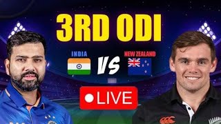 🔴Live: India vs New Zealand live | 3rd ODI | Ind vs Nz Live