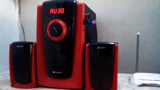 Audionic Vision 8 home theater speakers bass testing