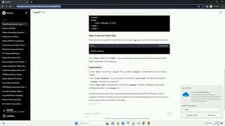 Pass String from Python to Flask template