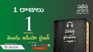 I Kings 1    1 రాజులు   Sajeeva Vahini Telugu Audio Bible