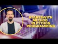 #60 StartsWith Method In Python Programming