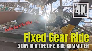 Fixed Gear Ride | A Day in a Life of a Bike Commuter