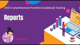 Frontline Gradebook Report Builder