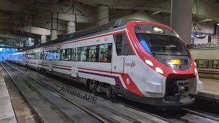 renfe 465 civia 082M/582 con Nuevos faros Led por Atocha 25/1/25